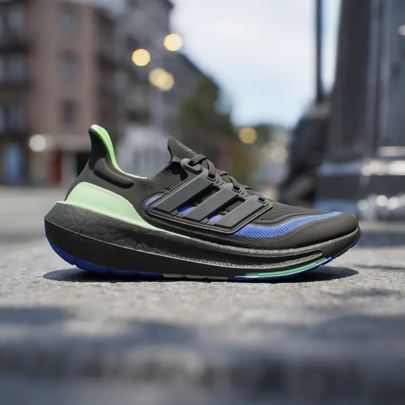 adidas Ultra Boost Light Core Black Lucid Lime (IF2414)
