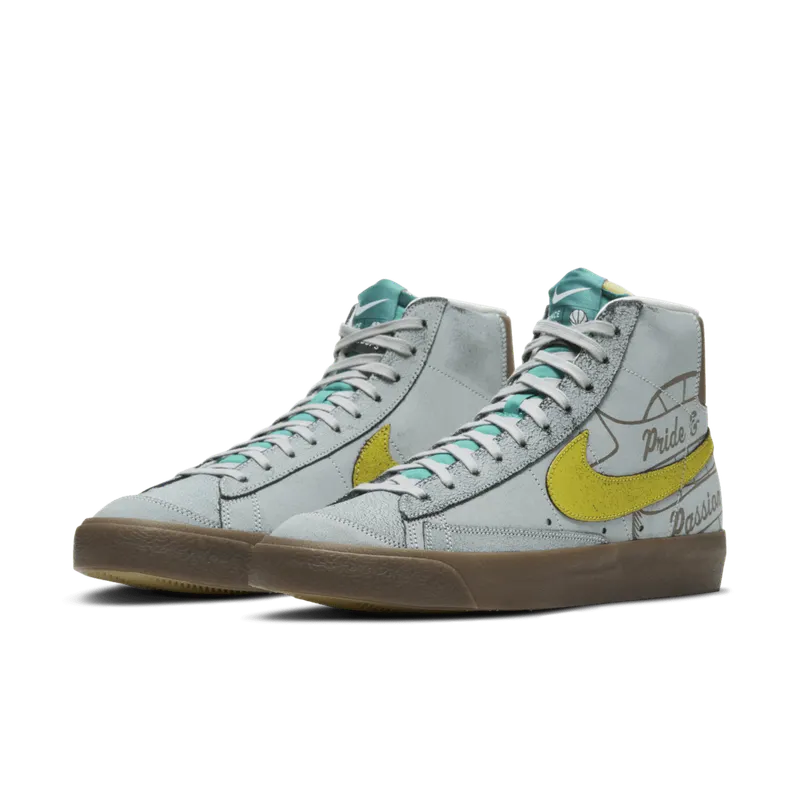Nike Blazer Mid 77 Pregame Pack Motivation Ben Simmons Brown/White (CW6016-100)