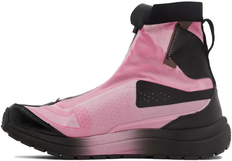 11 by Boris Bidjan Saberi Pink Salomon Edition Bamba2 High GTX Sneakers (217 11xS)