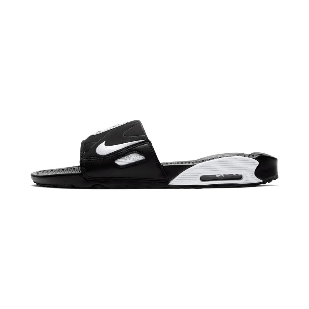 Nike Air Max 90 Slide Black White Black/White (BQ4635-002)