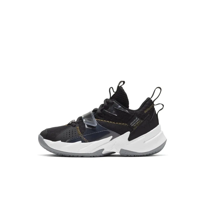 Jordan Why Not Zer0.3 The Family (PS) Black/Metallic Gold-White-Wolf Grey (CD5805-001)