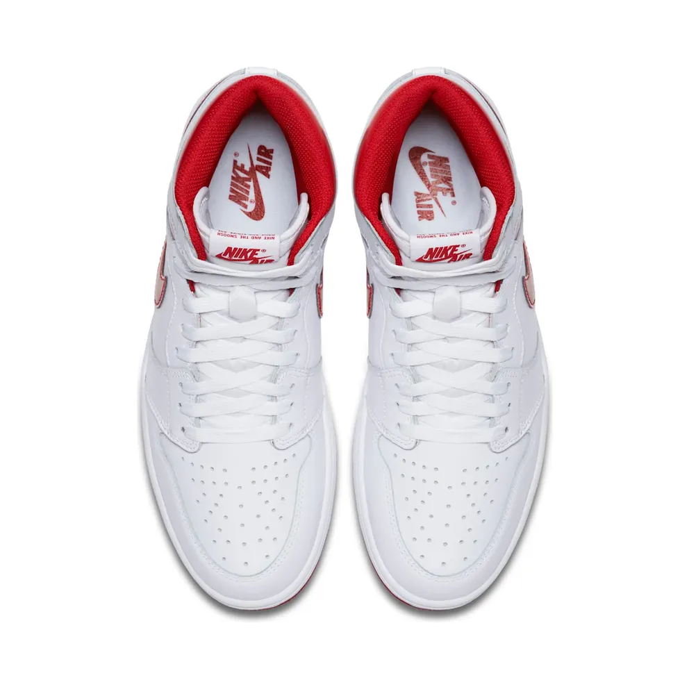 Air Jordan Nike AJ I 1 Retro High OG Metallic Red (2017) (555088-103)