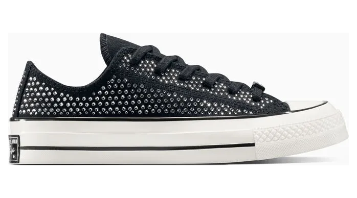 Converse Chuck 70 with Swarovski® crystals Black Black/Vintage White/Egret (A16171C)
