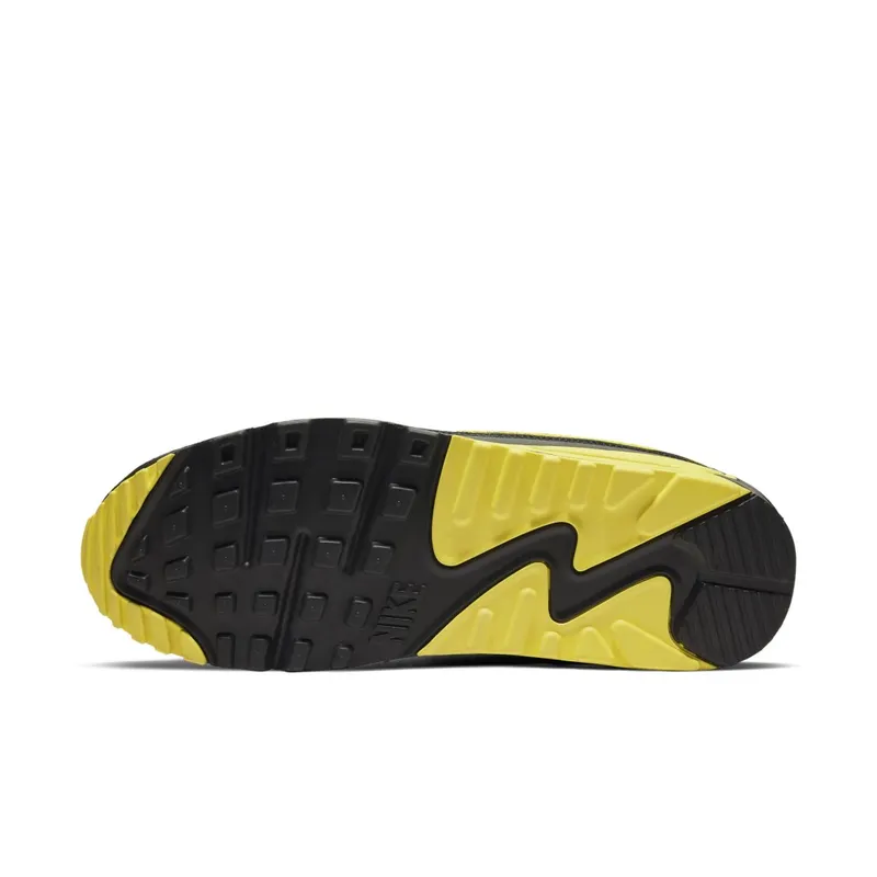 Nike x Undefeated Air Max 90 Black Yellow (2019) (CJ7197-001)
