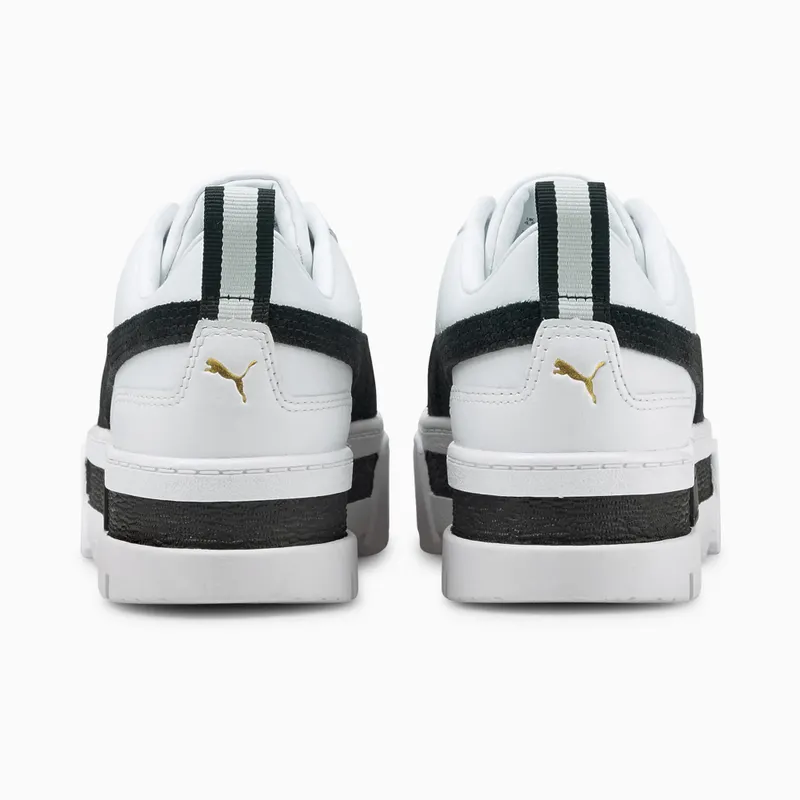 Puma Mayze Lth sneaker Women White/Black (381983-01)