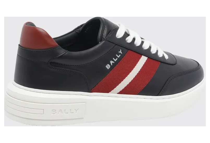Bally Leather Sneakers Black (MSK0GDVT012I988) (2)