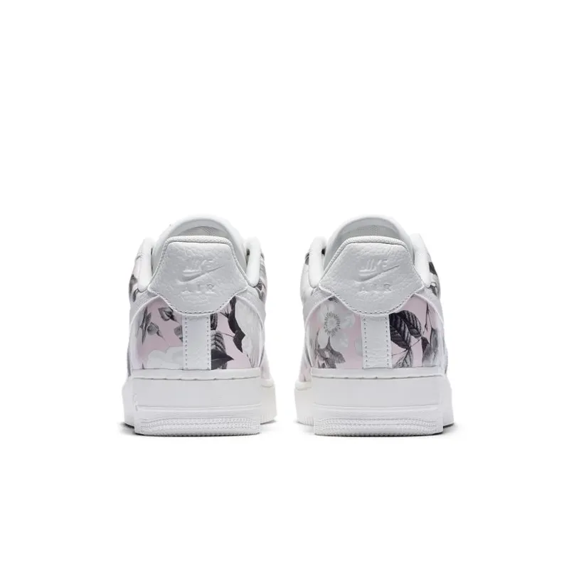 Nike Air Force 1 Low Floral Rose (W) Summit White/Summit White-Summit White (AO1017-102)