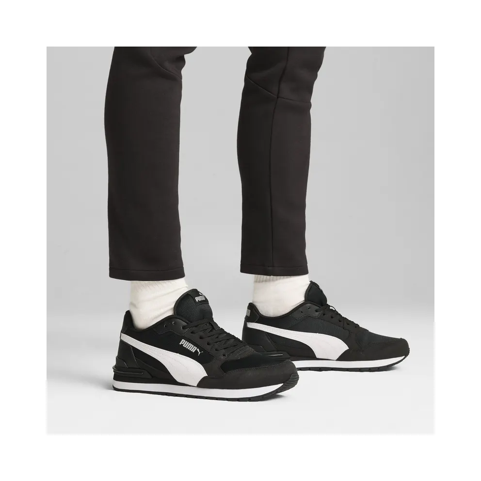 Puma ST Runner v4 Mesh “Puma Black / Puma White / Puma Silver” (399666_01)