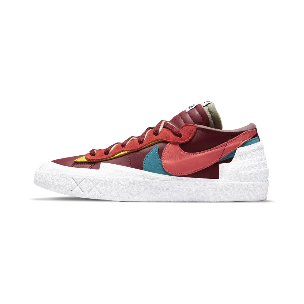 Nike Blazer Low sacai KAWS Red – “Red / Orange / Pink / Blue” (DM7901-600)