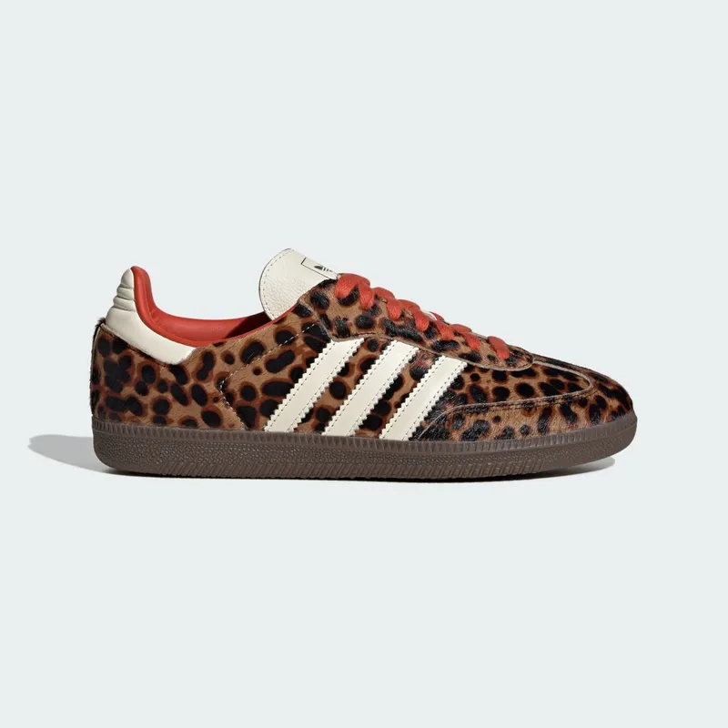 Adidas Samba OG Luipaardprint Maroon (JI2734)