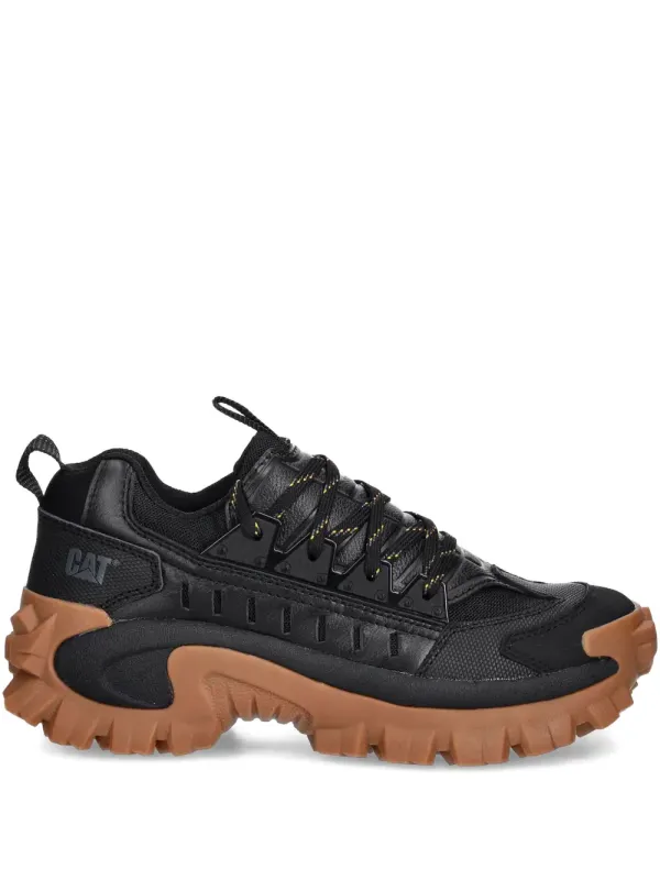caterpillar Sneakers with rubberen zool – Black (P726242)