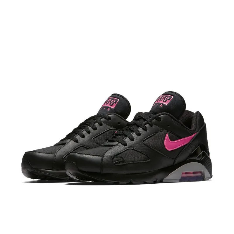 Nike Air Max 180 Black Pink Blast Black/Pink Blast-Wolf Grey (AQ9974-001)