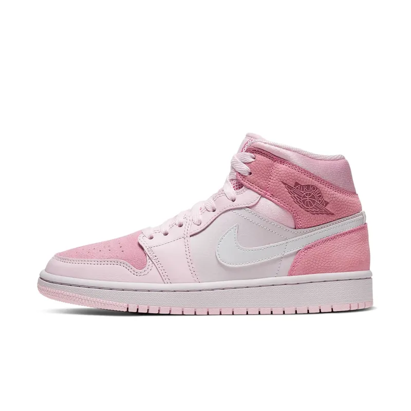 Air Jordan Womens Nike AJ I 1 Mid ‘Digital Pink’ (2020) (CW5379-600)