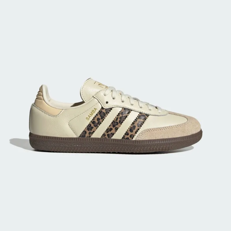 Adidas Samba OG Luipaard Cream White (JQ5874)