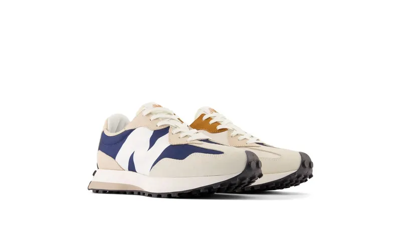 New Balance 327 Beige Navy Burnt Orange (MS327OB)