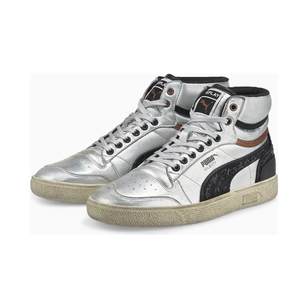 Puma Ralph Sampson Mid Metallic Black/Silver (38399201)