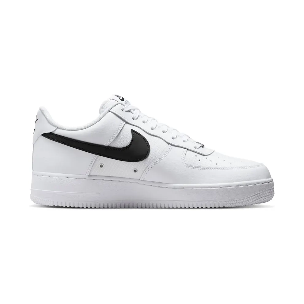 Nike Air Force 1 White/White/Black (IR0952-100)