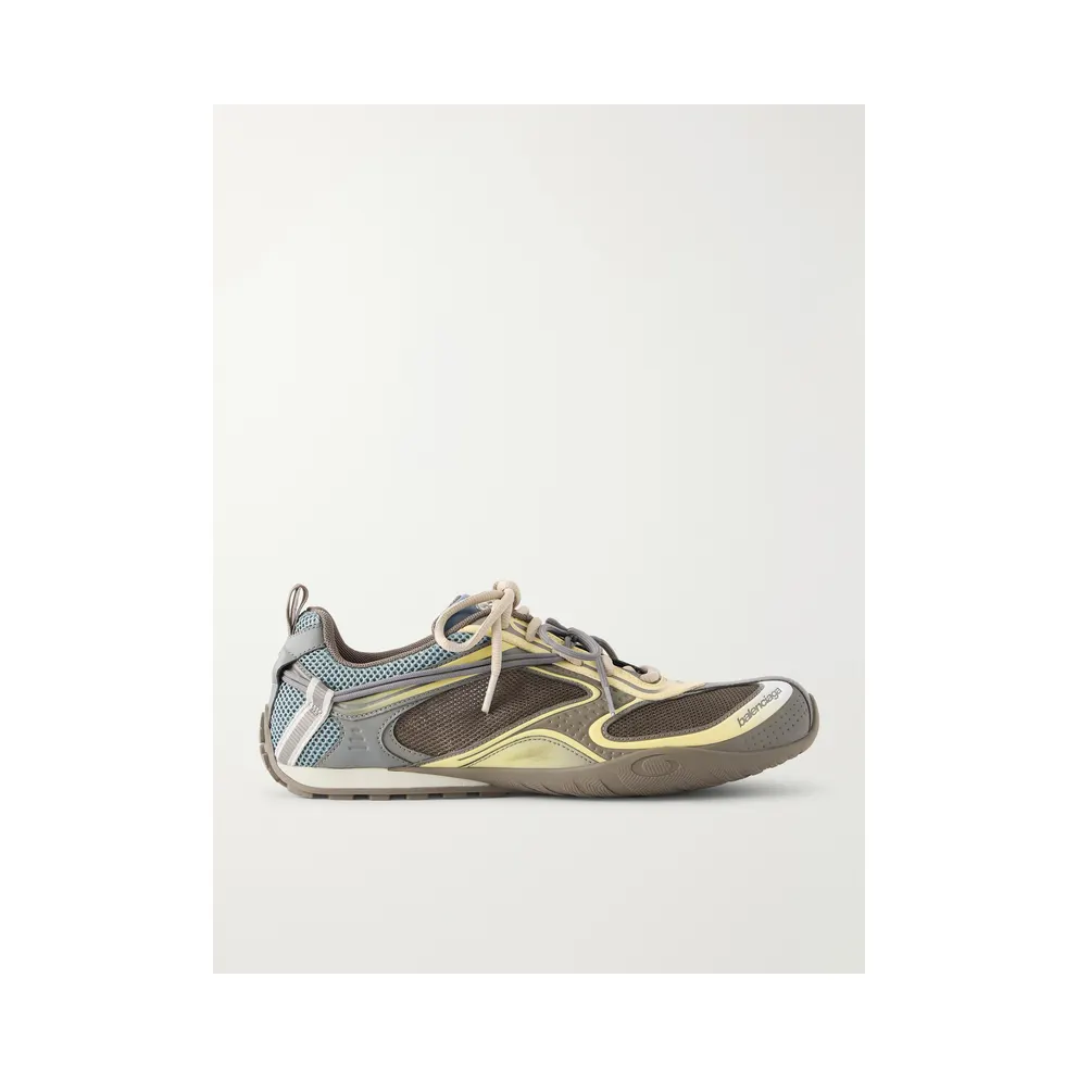 Balenciaga Radar Gradient Lines Mesh and Rubber Brown (865703WSTGL)