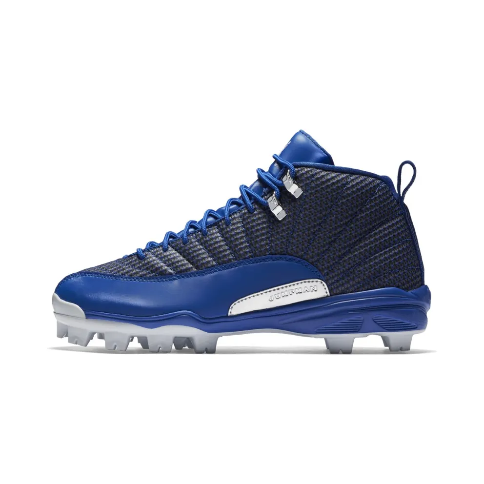 Jordan 12 Retro MCS Game Royal Game Royal/White-Metallic Silver (854566-400)