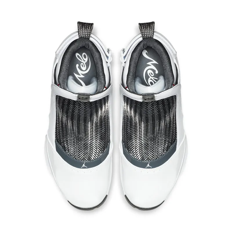 Jordan 19 Retro White Flint Grey White/Chrome-Flint Grey (AQ9213-100)