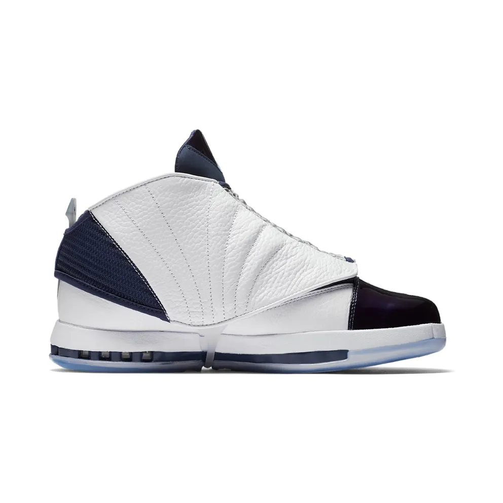 Jordan 16 Retro Midnight Navy (2016) White/Midnight Navy (683075-106)