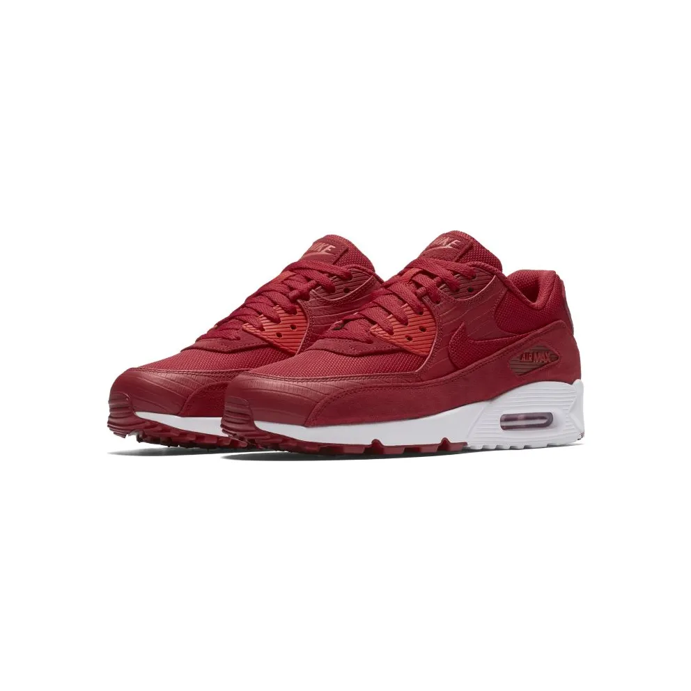 Nike Air Max 90 Premium Gym Red Gym Red/White/Habanero Red (700155-602)