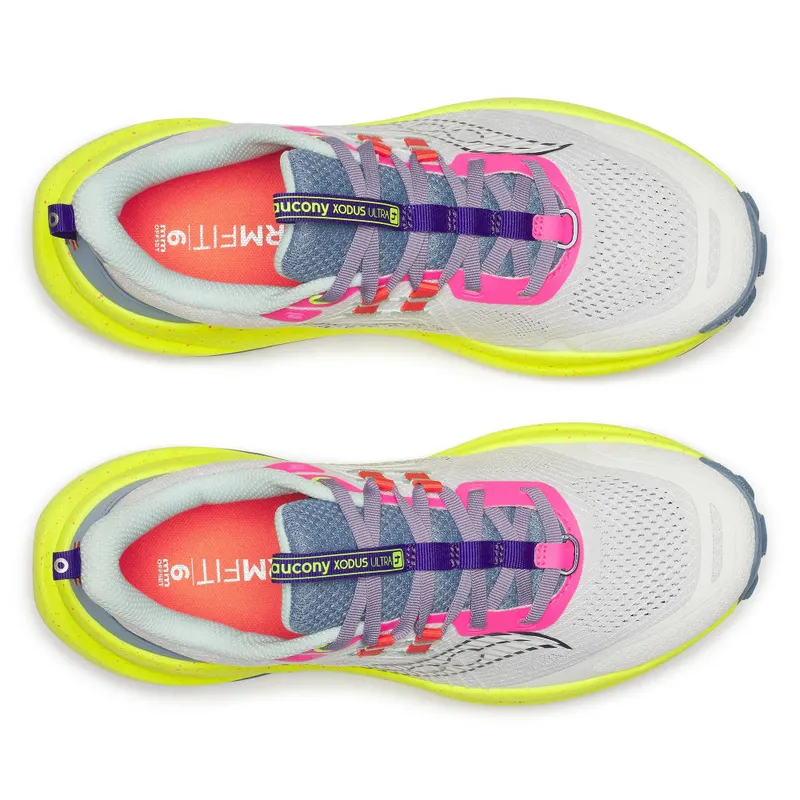 SAUCONY Xodus Ultra 4 “White / Citron” (S11032-150)