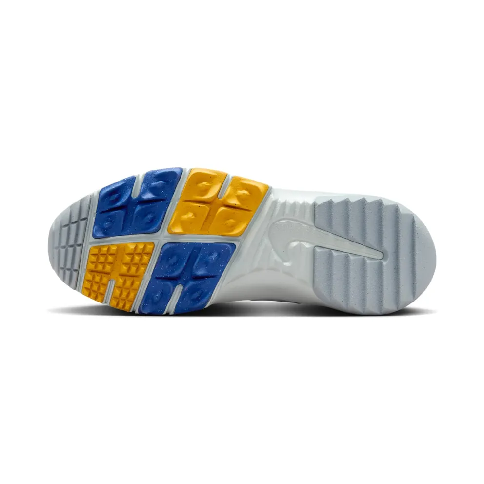 Nike Free Golf Pure Platinum University Gold Wolf Grey Astronomy Blue (Wide) (HQ3131-002)