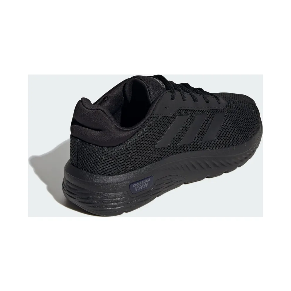 Adidas Cloudfoam Comfy Core Black / Core Black / Iron Metallic (IH6129)