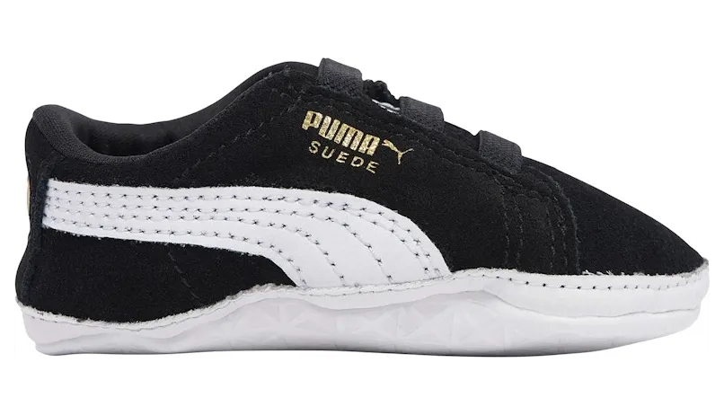 Puma Suede Classic Crib Black White (366024-01)
