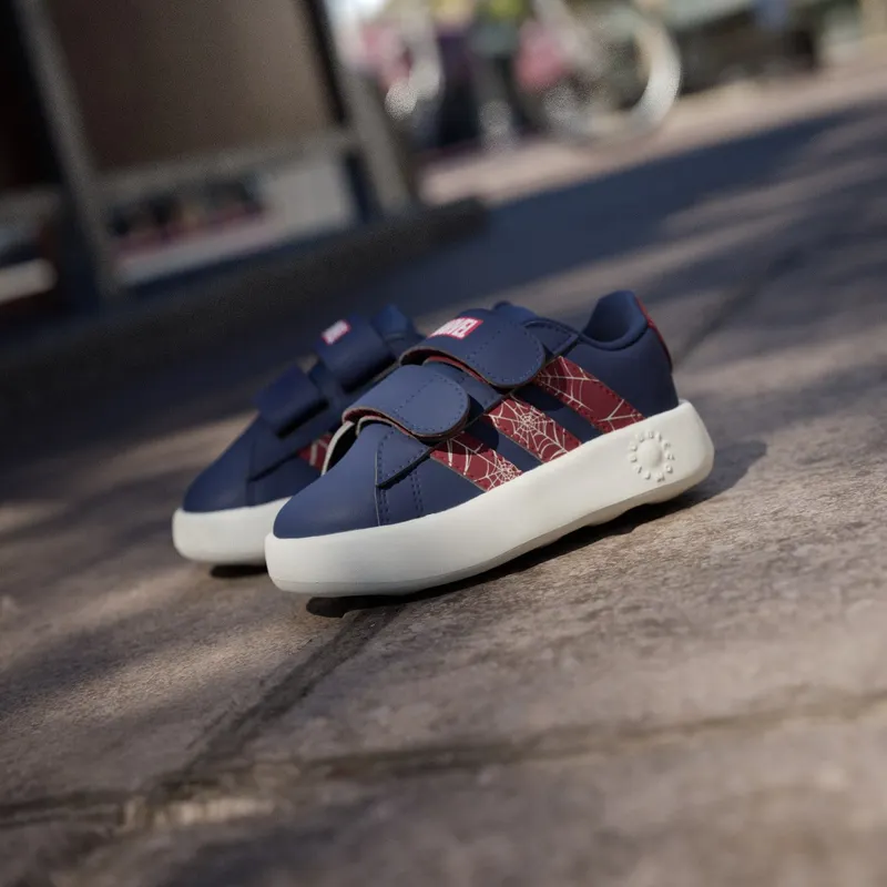 adidas Grand Court Marvel Spider-Man Dark Blue (JS2342)