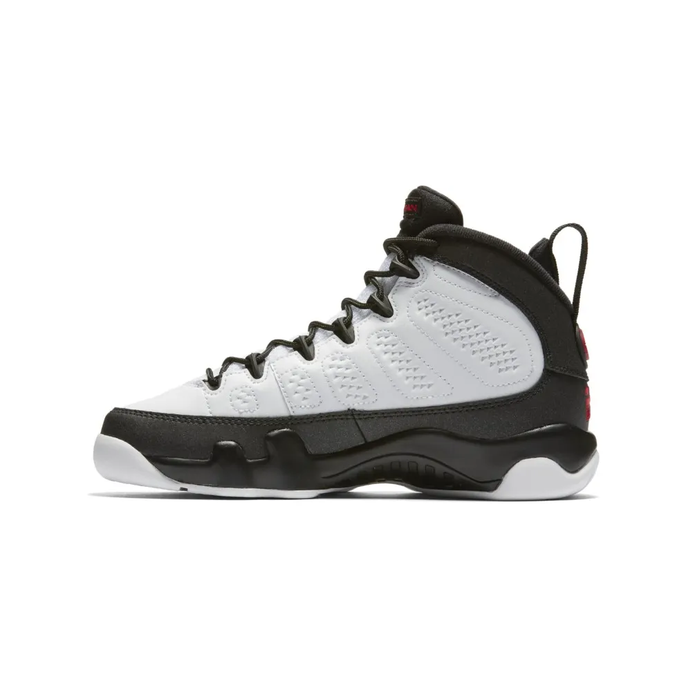 Jordan 9 Retro OG 2016 (GS) White/Black-True Red (302359-112)