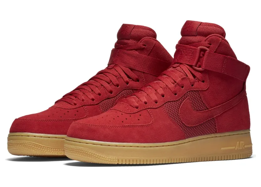 Nike Air Force 1 High Red Gum