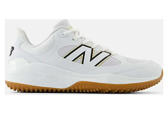 New Balance Fresh Foam 3000v7 Turf Trainer White Black Yellow Gum (T3000TW7)