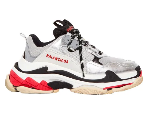 Balenciaga Triple S Silver Black 2019 (W)