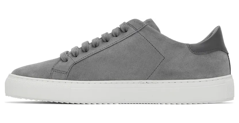 Axel Arigato Grey Suede Clean 90 Sneakers (28583) (3)
