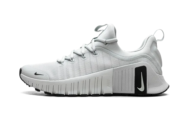 Nike Free Metcon 6 “Light Silver Black” (FJ7126-008)