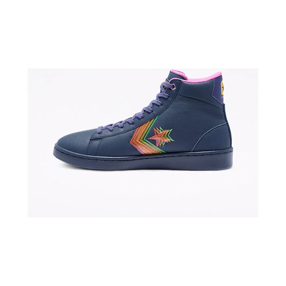 Converse Heart Of The City Pro Leather High Top Obsidian/hyper Magenta (170237C)