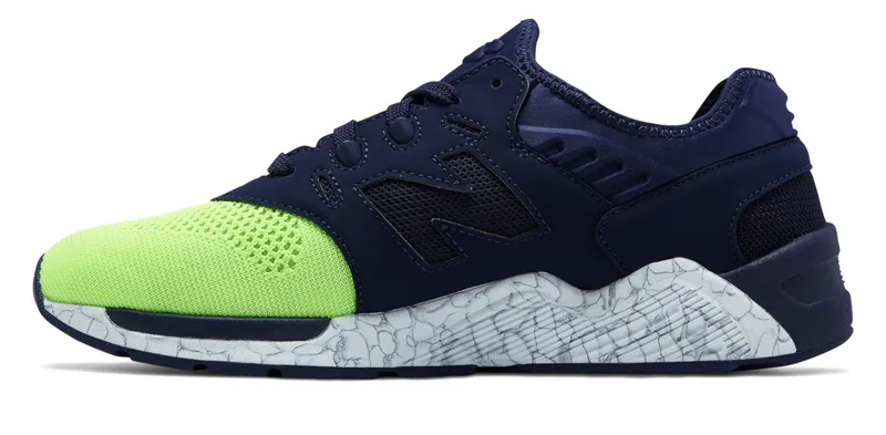 New Balance 009 Navy Lime Navy/Lime (ML009DME)