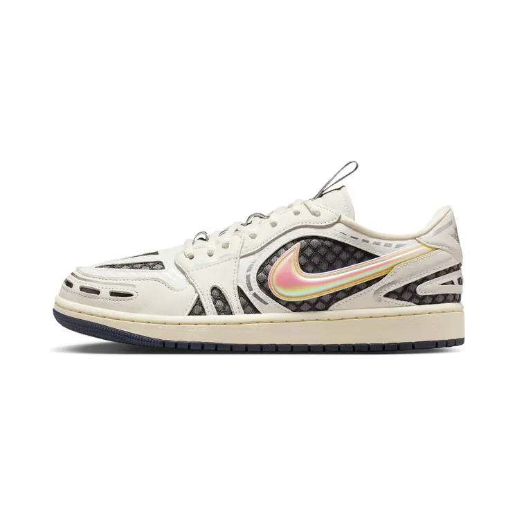 Jordan 1 Low Method of Make V3 “Sail / Coconut Milk / Anthracite / Metallic Silver” (HQ2186-100)