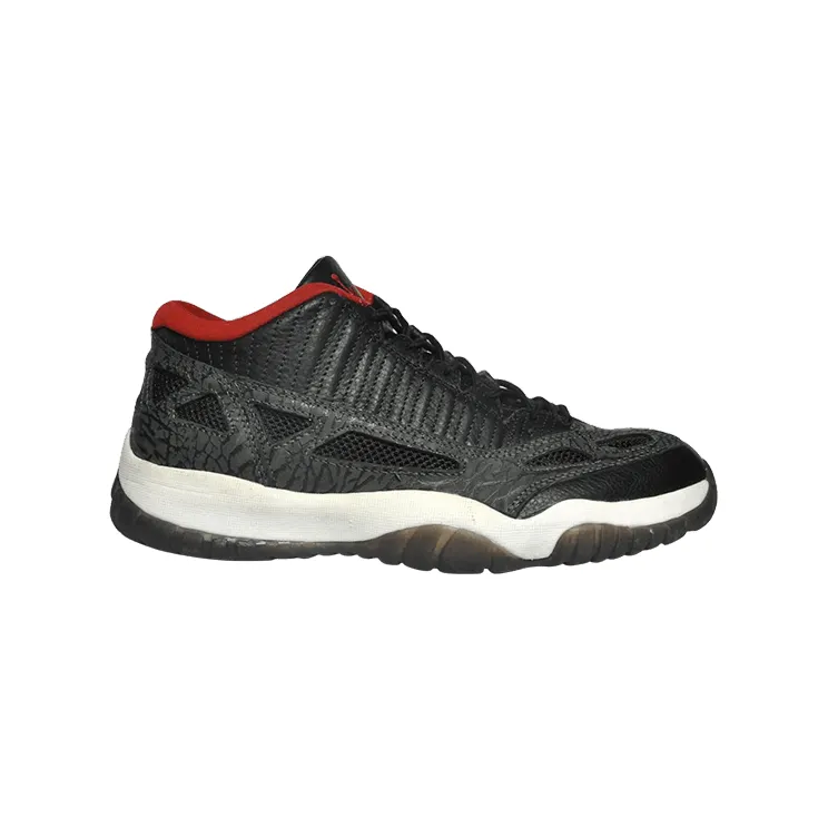 Air Jordan 11 Retro Low ‘IE’ 2003 Black/Varsity Red-Dark Charcoal (306008-061)