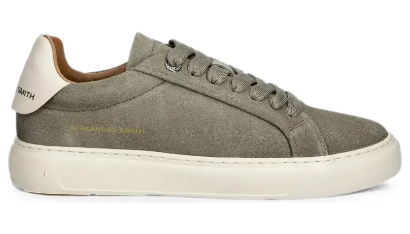 Alexander Smith Soho Sneakers aus Wildleder – Grün (ASBDSOM3665)