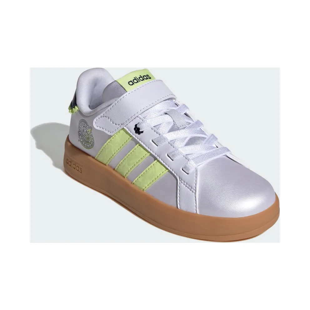Adidas ADIDAS DISNEY GRAND COURT 3.0 Shoes KIDS Frozen Purple / Semi Frozen Lemon / Gum (KI9181)