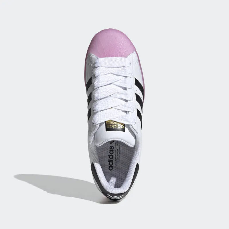 adidas Superstar White Black Shock Purple (W) Cloud White/Core Black/Shock Purple (FW3554)