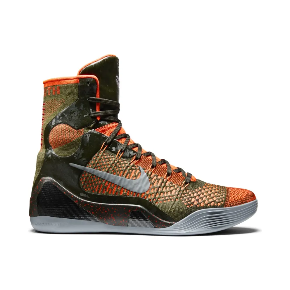 Nike Kobe 9 Elite Sequoia Sequoia/Rough Green-Hyper Crimson-Reflect Silver (630847-303)