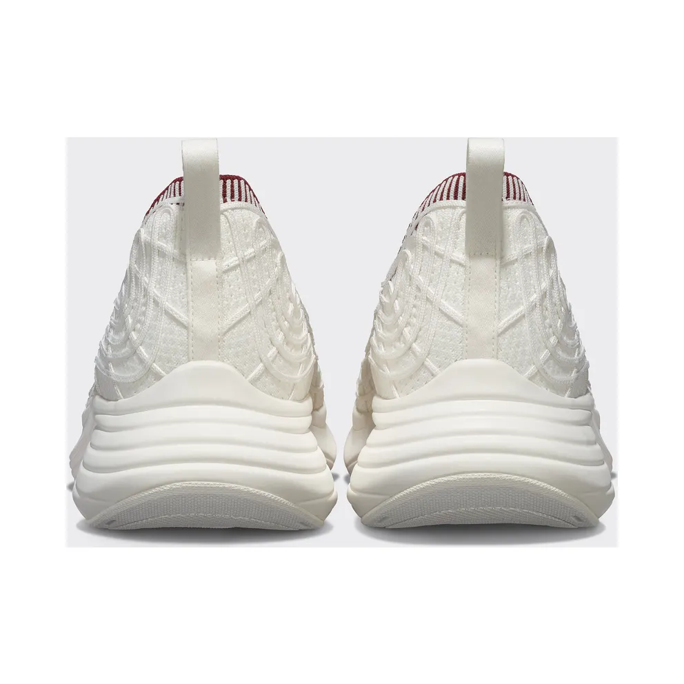 APL TechLoom Zipline “Ivory/Burgundy/Ribbed” (Men)