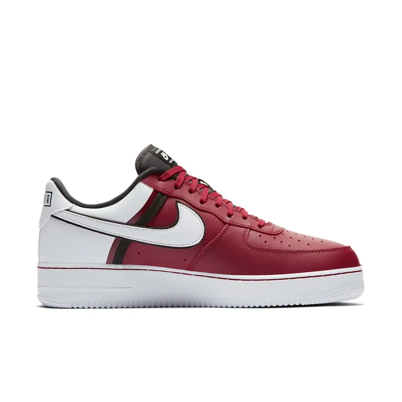 Nike Air Force 1 Low 07 LV8 Red Black (CI0061-600)