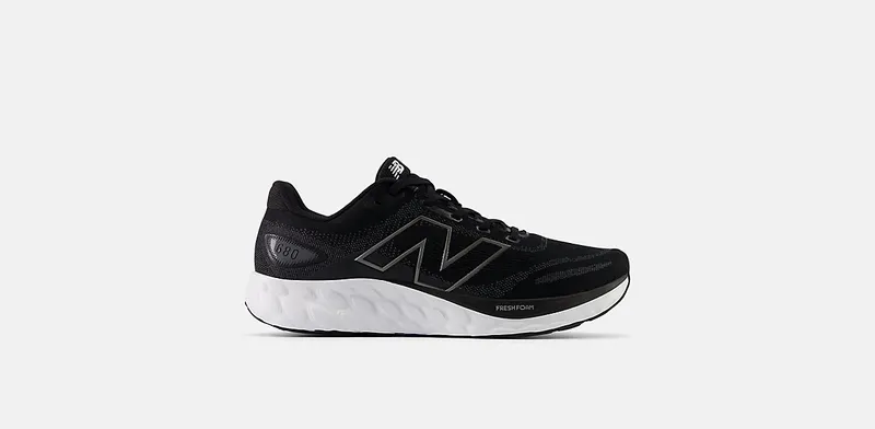 New Balance Fresh Foam 680v8 Black Magnet Black Metallic (M680LK8)