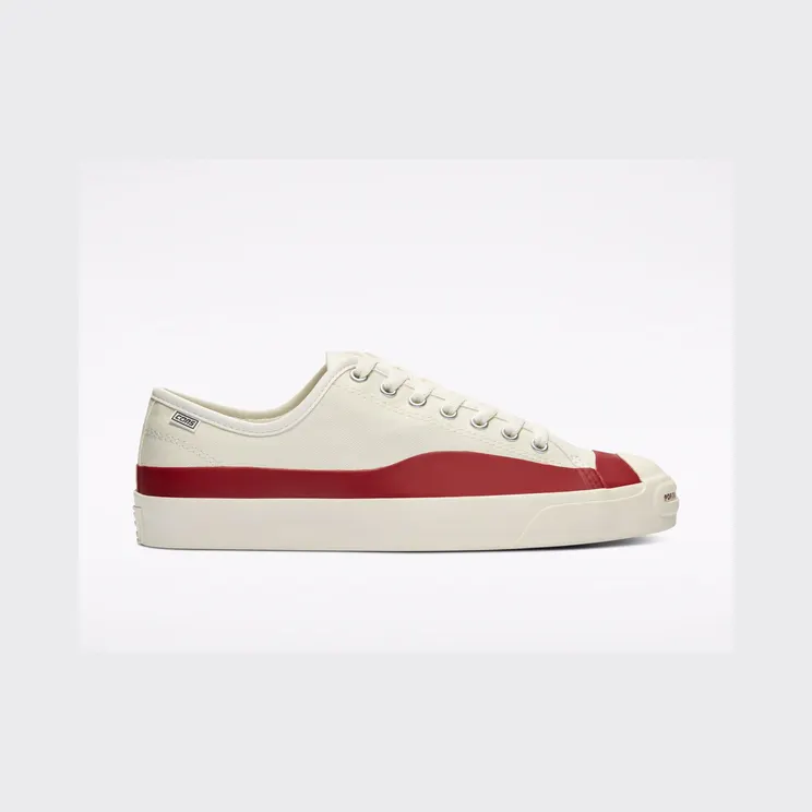 Converse Pop Trading Company x Jack Purcell Pro Low ‘Egret Red’ Egret/Red (169007C)
