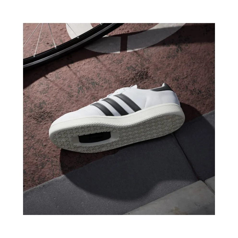 Adidas Velosamba Made With Nature Cycling Shoes Cloud White / Core Black / Off White (IE0231)